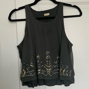 Hollister tank/crop top